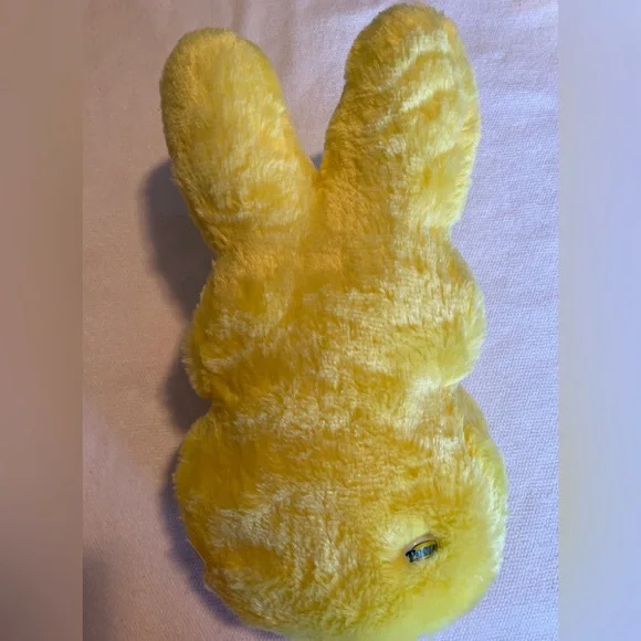 Peeps. Shaggy Yellow 15” Plush Bunny NWT - Picture 2 of 14
